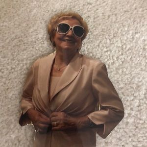 Pink dress and matching blazer by Jessica Howard